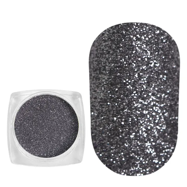 Komilfo 103 glitter unghie argento brillante 2,5 g
