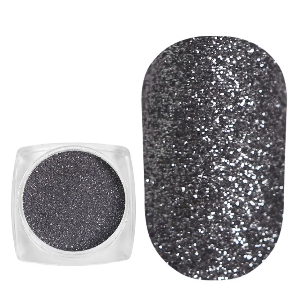 Komilfo 103 glitter unghie argento brillante 2,5 g
