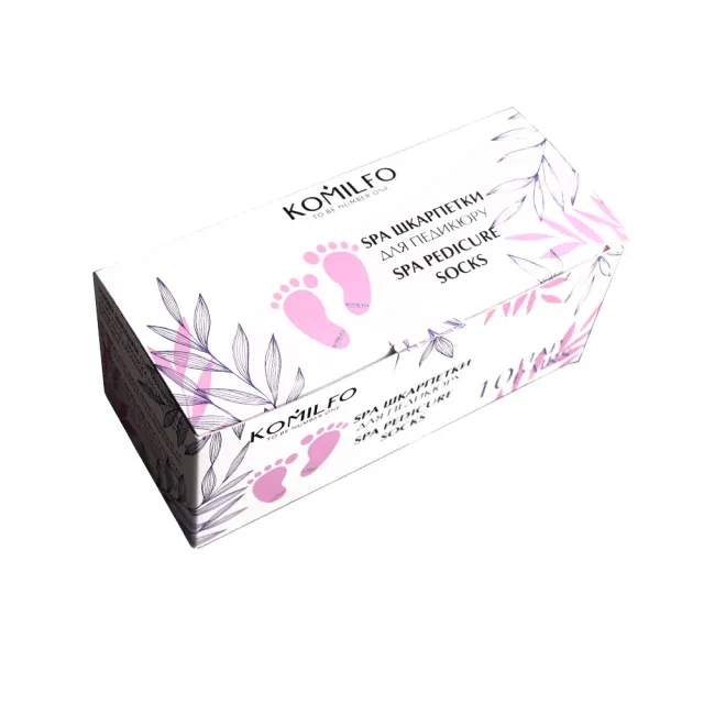Komilfo SPA calzini pedicure idratanti 10 paia