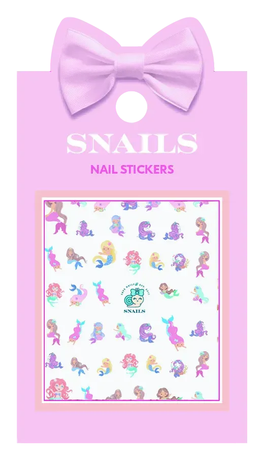 Snails Aqualand stickers unghie sirene 20 pz