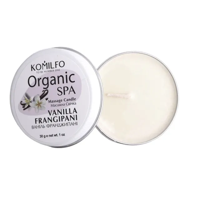 Komilfo Massage Candle candela massaggio 30 g vaniglia