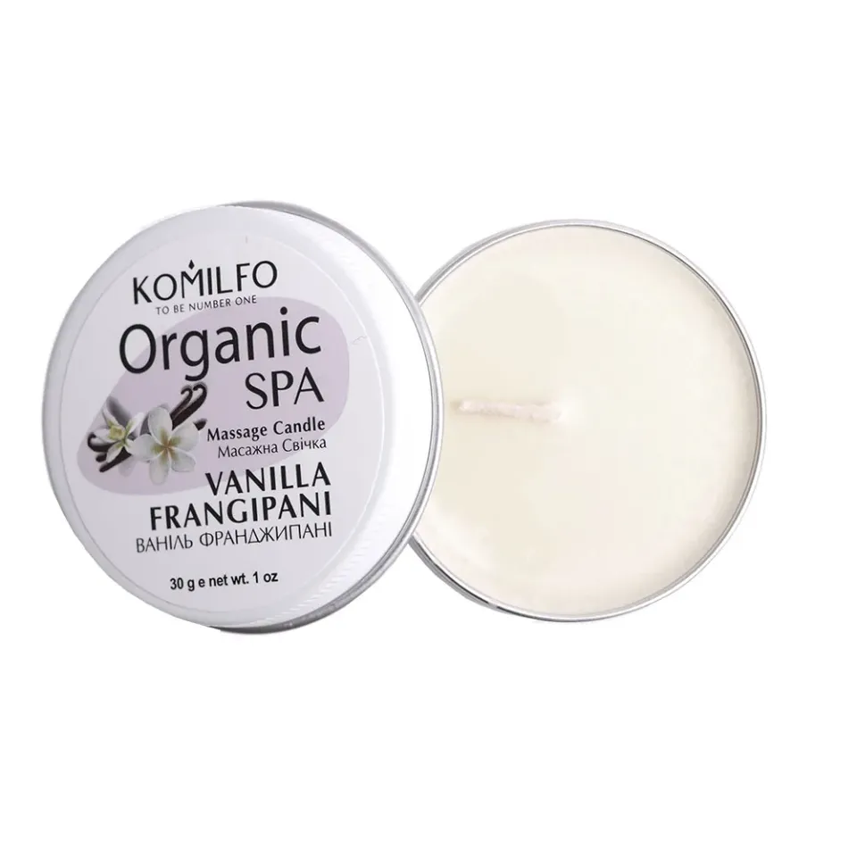 Komilfo Massage Candle candela massaggio 30 g vaniglia