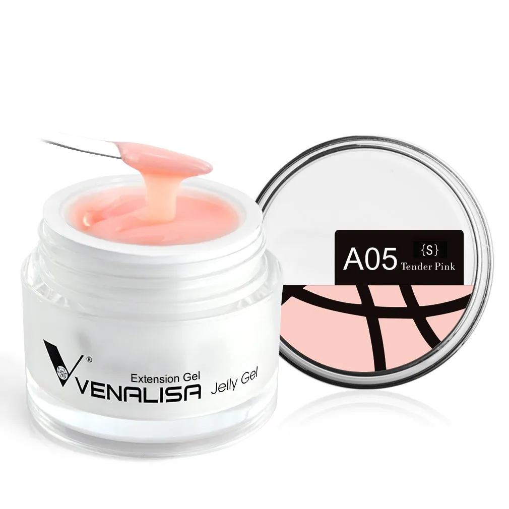 Venalisa Hard Jelly Builder Gel Unghie 15ml Hema Free