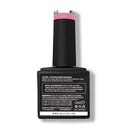 Nailfor Vera Base Rubber base 12ml nude natural rinforzante