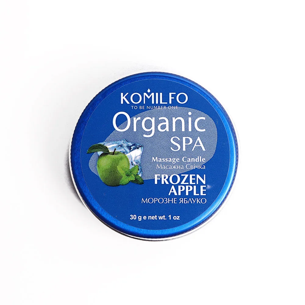 Komilfo candela massaggio Frozen Apple 30 g mela cuticole
