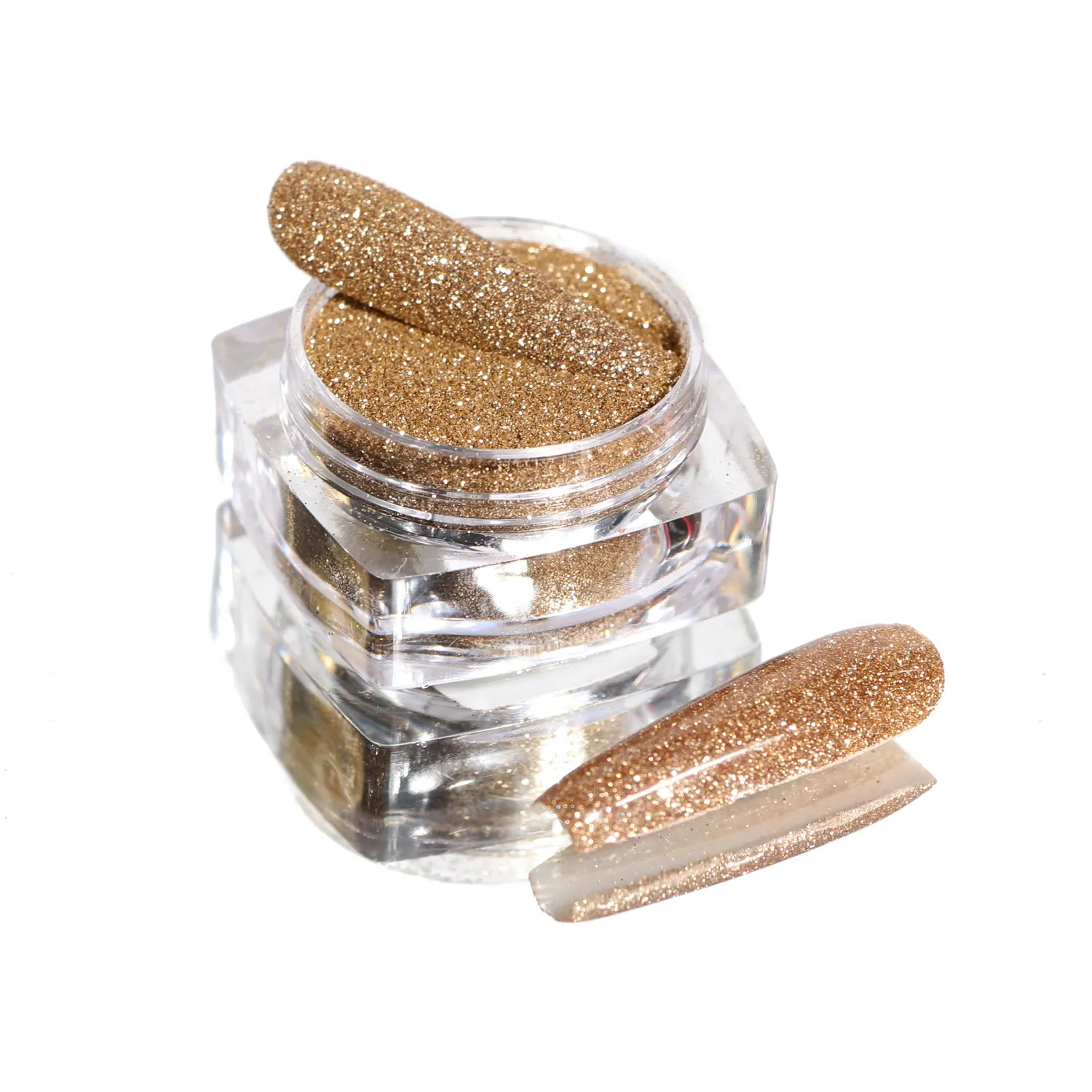 Komilfo 106 glitter unghie 2,5 g oro freddo brillante