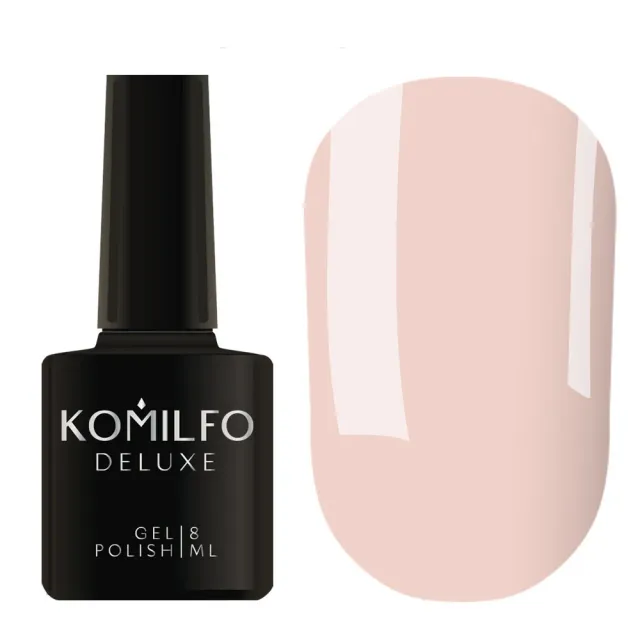 Komilfo Deluxe Series D026 smalto semipermanente 8 ml beige rosato