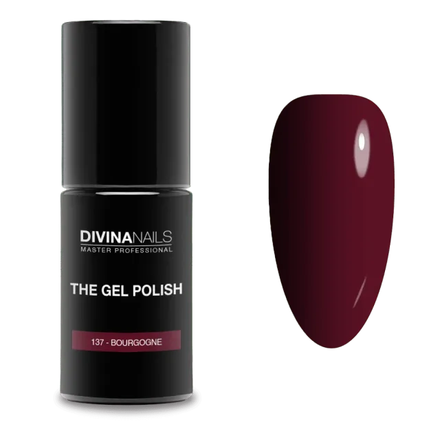 Diva Nails The Gel Polish 137 semipermanente 8ml bourgogne