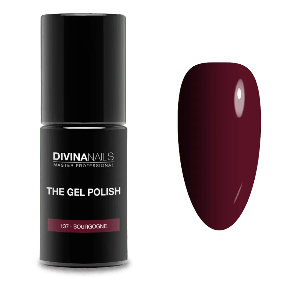 Diva Nails The Gel Polish 137 semipermanente 8ml bourgogne
