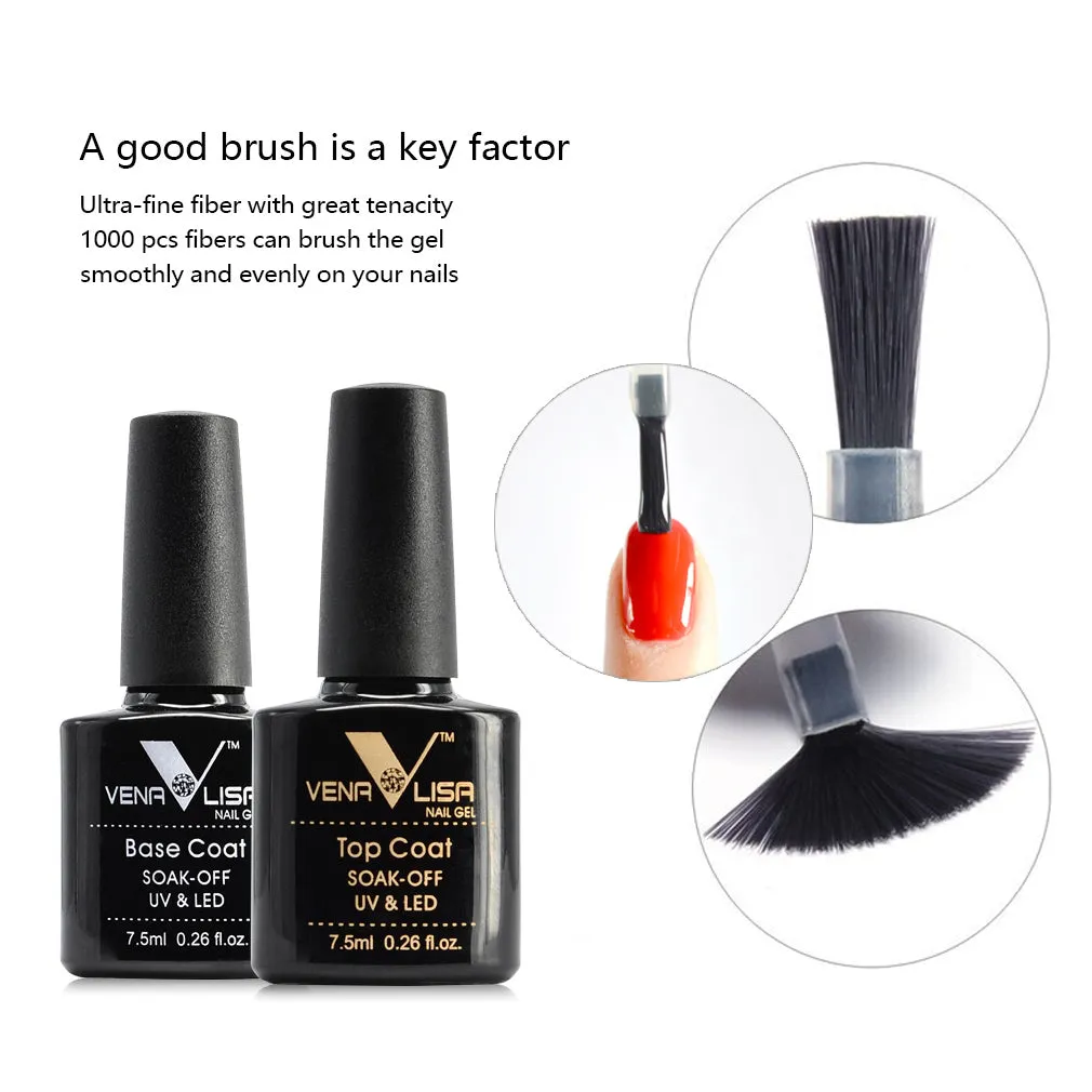 Venalisa Base Top Coat base e top 2x7,5ml HEMA free