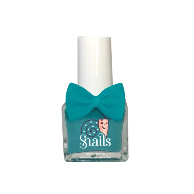 Snails Petite Splash Lagoon smalto teal glitter