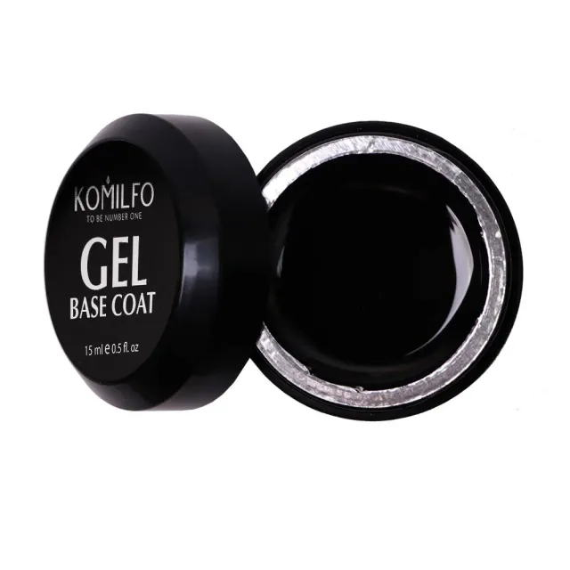 Komilfo Gel Base Coat base correttore senza pennello 15 ml rinforzante