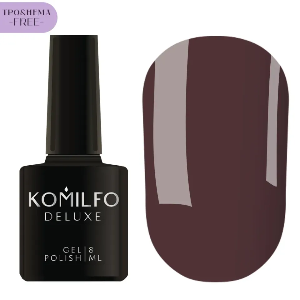 Komilfo Deluxe D233 smalto semipermanente 8 ml HEMA/TPO free