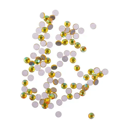 Komilfo Strass Citrine AB decorazioni unghie 100 pz misura 5