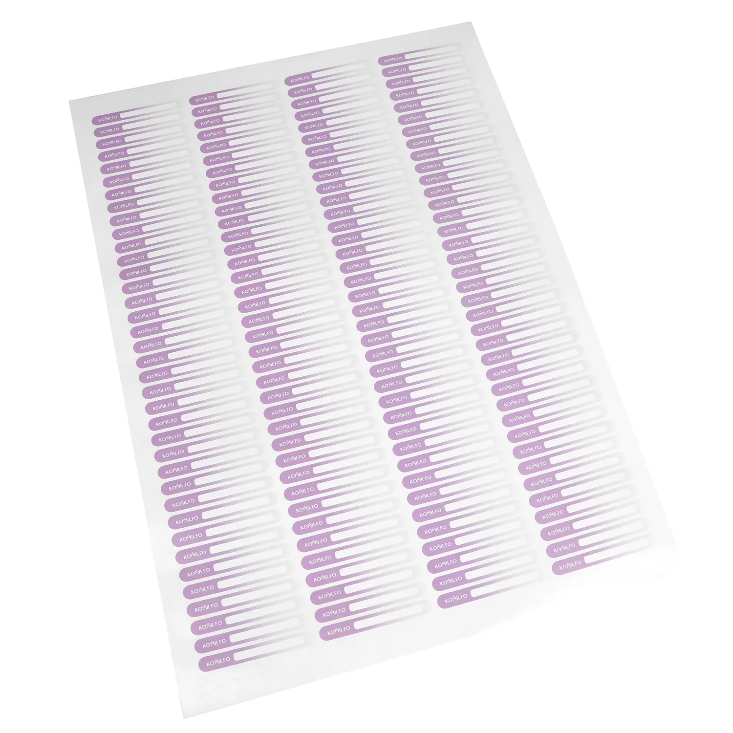 Komilfo Stickers adesivi per tips foglio 148 pezzi