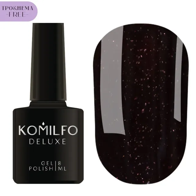 Komilfo Deluxe D299 smalto semipermanente 8 ml colore pieno
