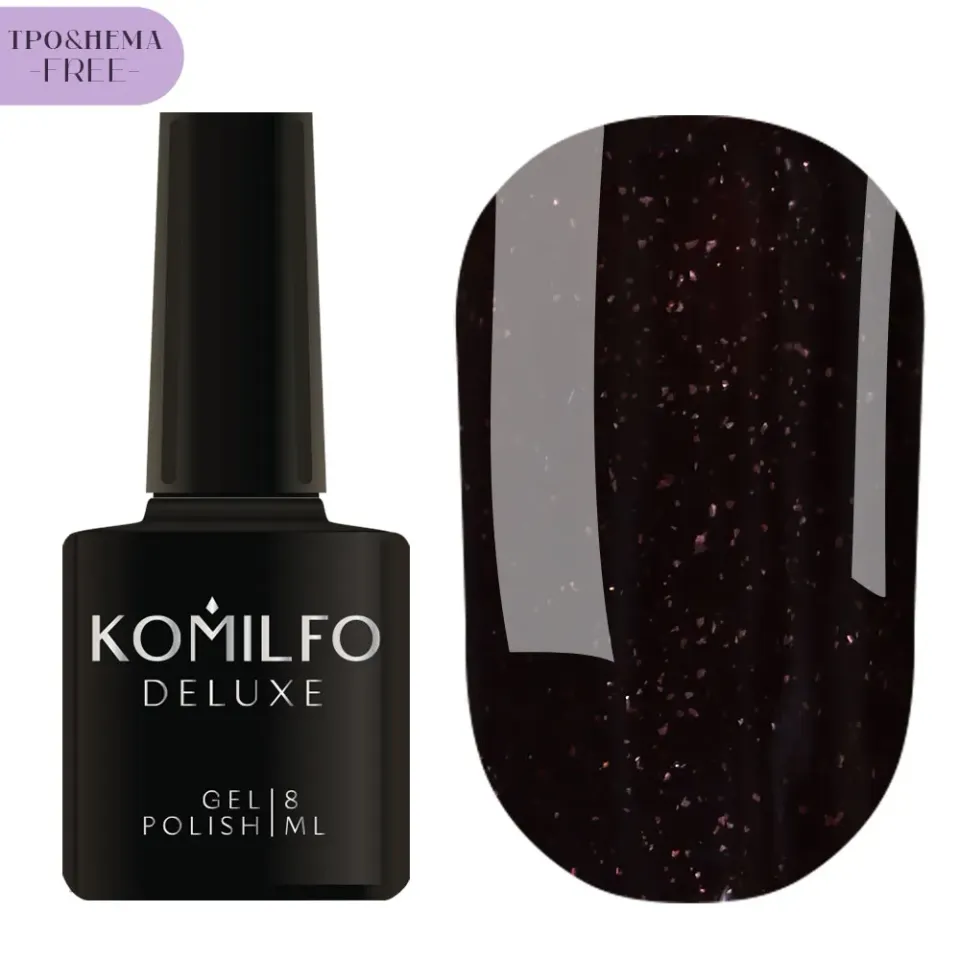 Komilfo Deluxe D299 smalto semipermanente 8 ml colore pieno