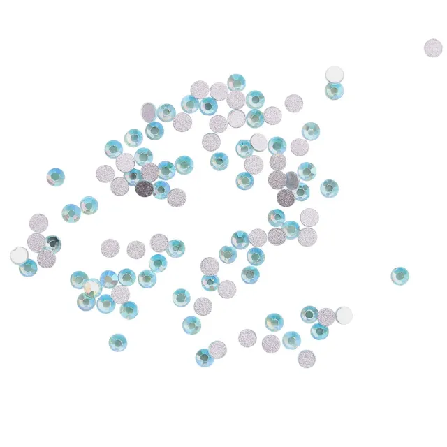 Komilfo Strass Unghie Aquamarine AB Size 4 100 pz