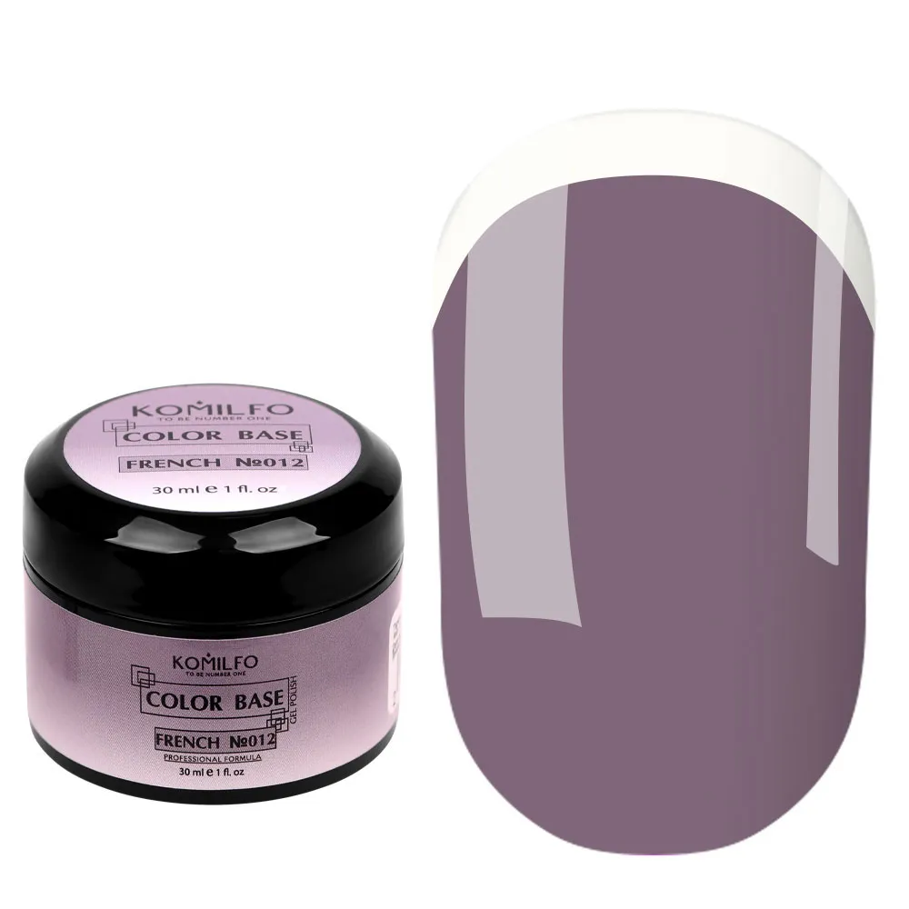 Komilfo Color Base French 012 base gel barattolo 30 ml nude
