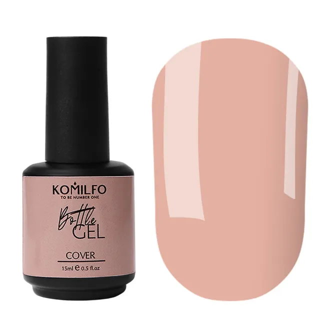 Komilfo Bottle Gel Cover gel in boccetta 15 ml rinforzante