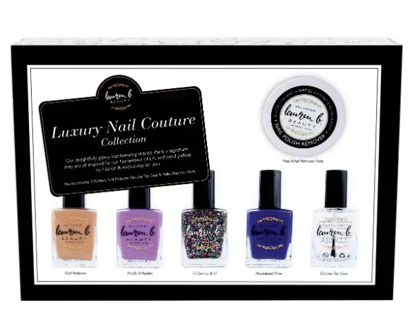 Lauren B Beauty Luxury Nail Collection kit 6 smalti regalo