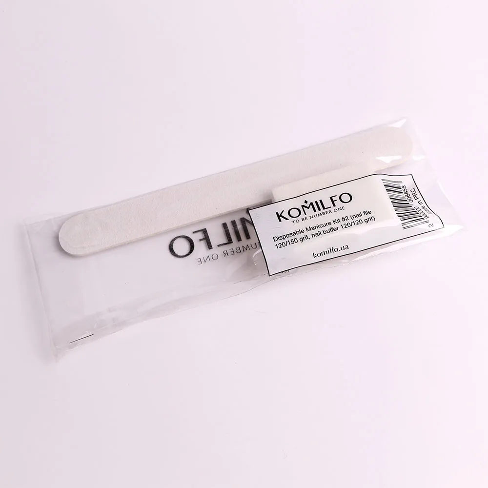 Komilfo N°2 kit lime monouso lima 120/150 + buffer