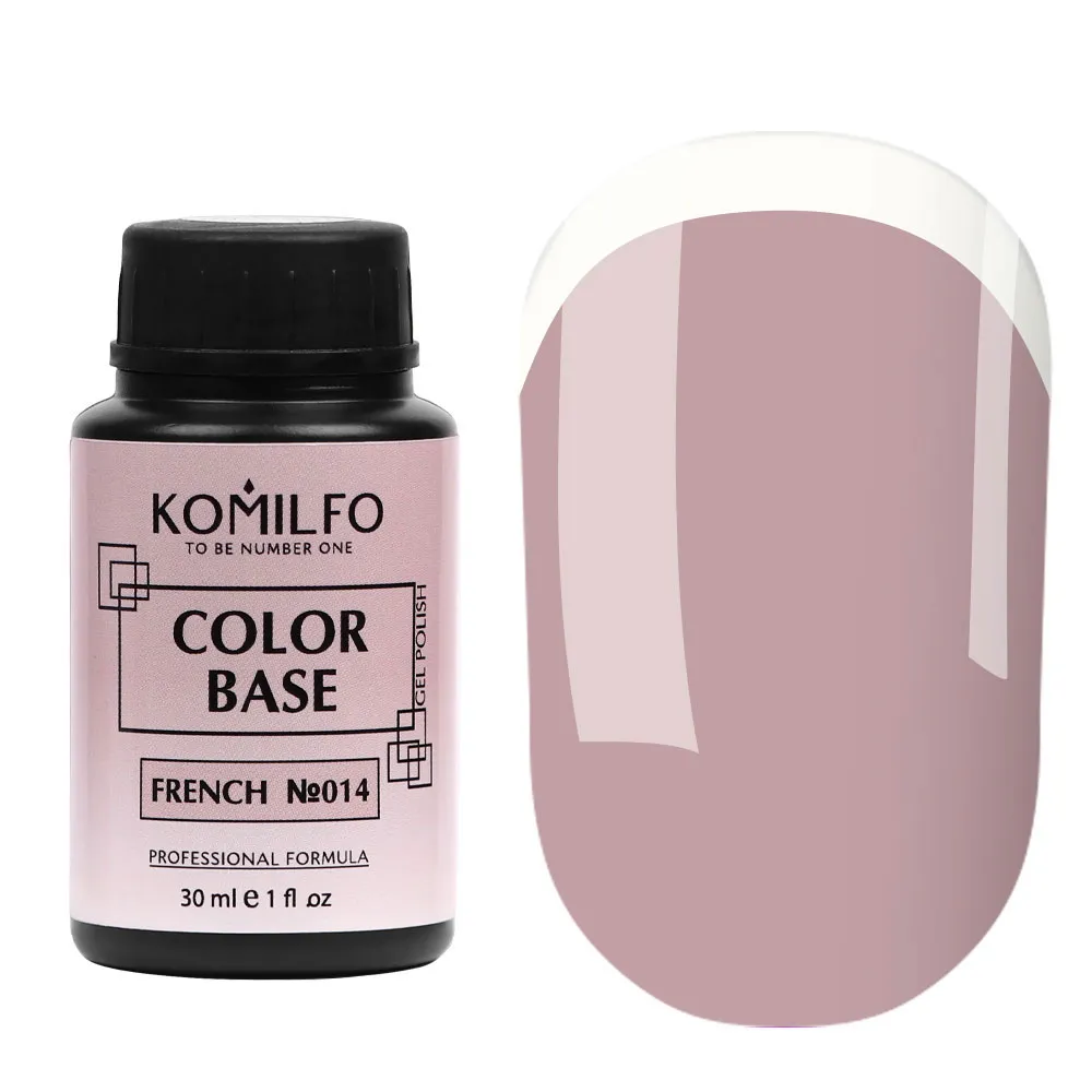 Komilfo Color Base French 014 base unghie 30 ml nude