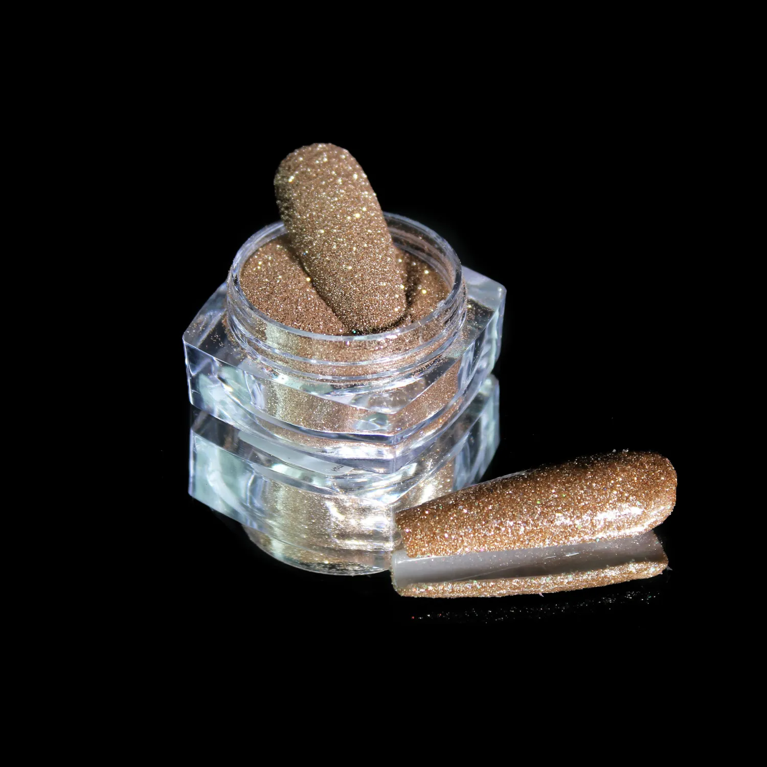 Komilfo Spangles 111 glitter unghie oro scuro 2,5 g