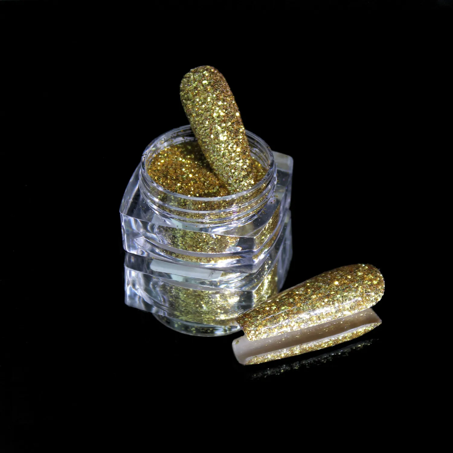 Komilfo 107F glitter unghie oro 0,3 mm 2,5 g