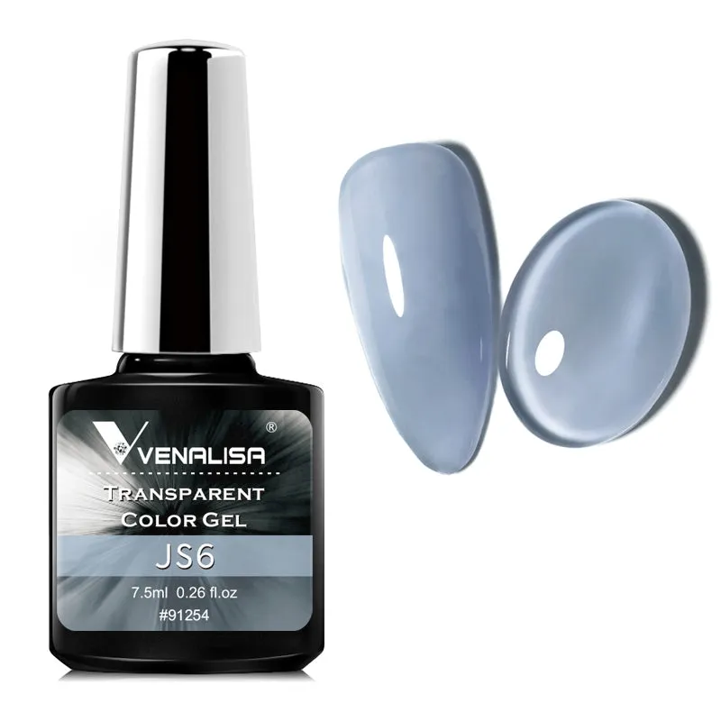 Venalisa Transparent Gel JS1 smalto semipermanente 7,5ml trasparente
