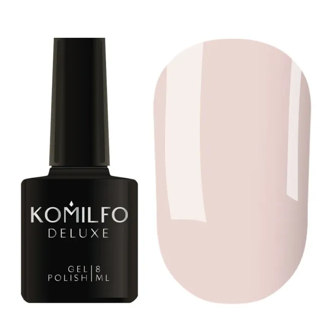 Komilfo Deluxe D035 smalto semipermanente 8 ml grigio lilla