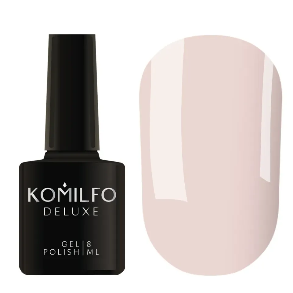 Komilfo Deluxe D035 smalto semipermanente 8 ml grigio lilla