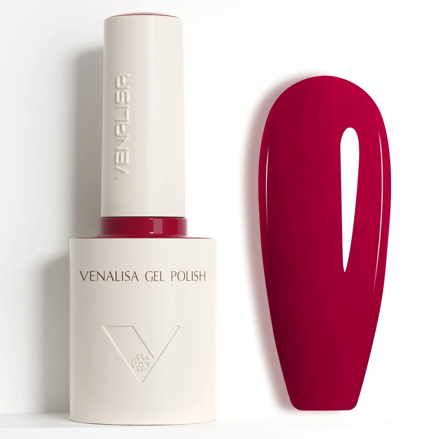 Venalisa Cat Eye smalto gel glitter 10ml rosso nero