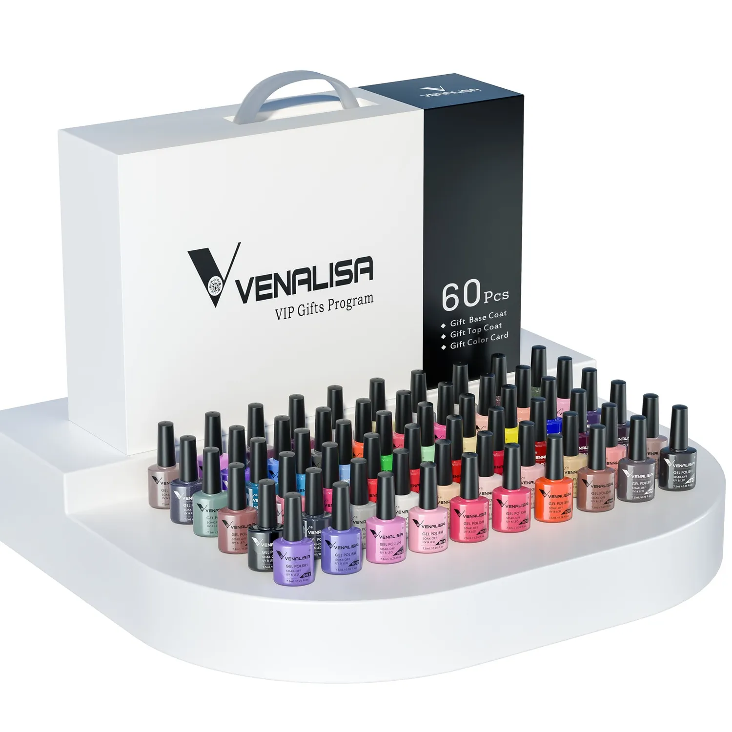 Venalisa VIP Set 60 smalti semipermanenti 7,5ml coprente