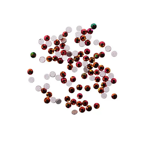Komilfo Rainbow Gold strass unghie misura 3 oro 100 pz