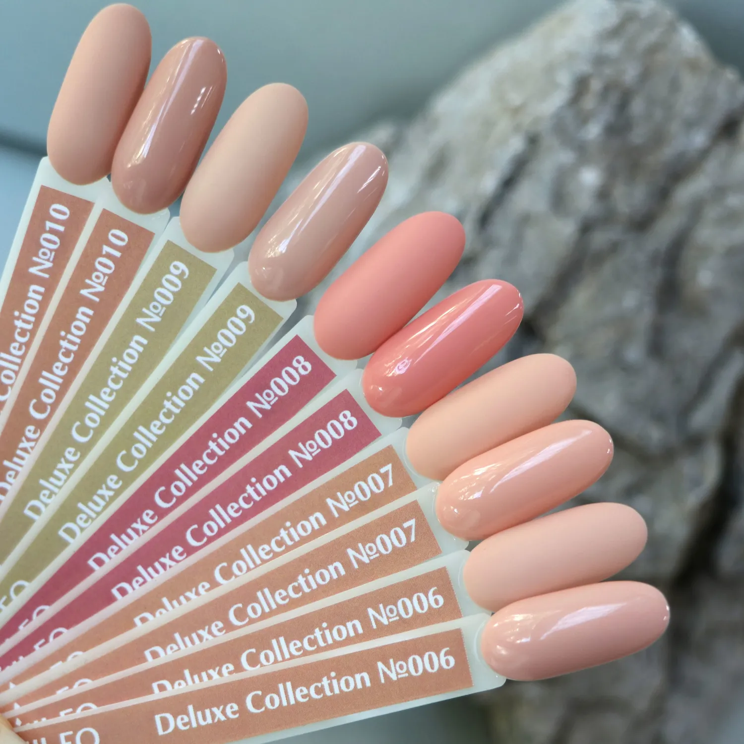 Komilfo Deluxe Series palette colori espositore