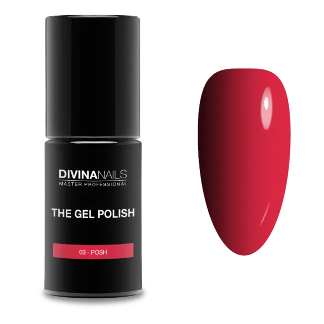 Diva Nails The Gel Polish 03 Posh semipermanente 8ml fluo
