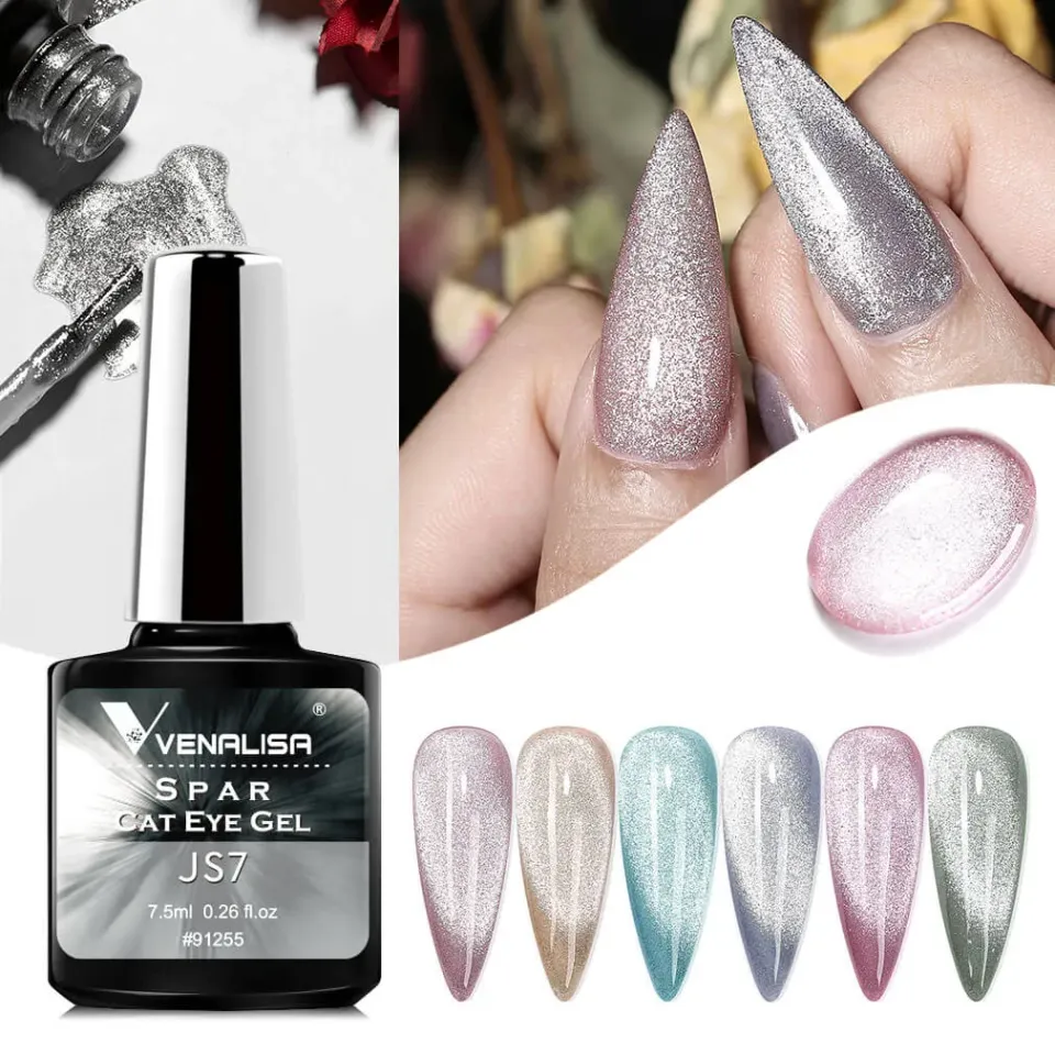 Venalisa Spar Cat Eye JS7 smalto gel 7,5ml magnetico