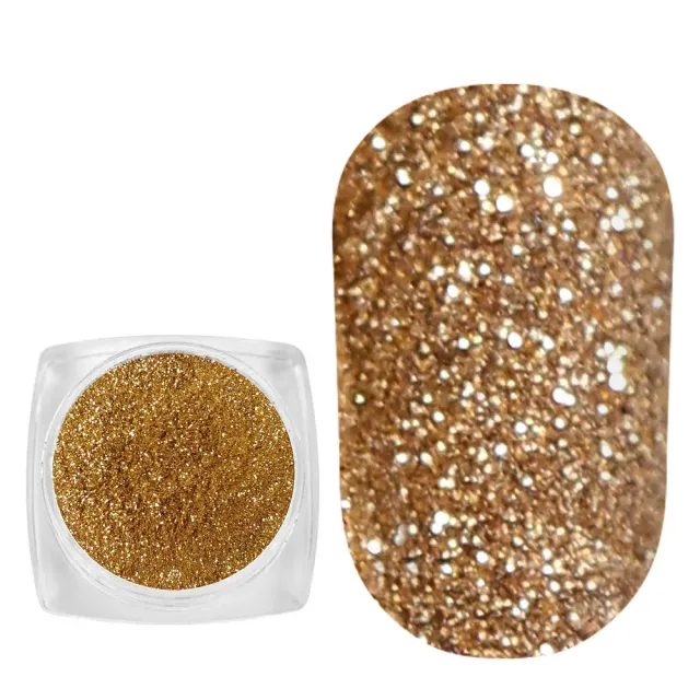 Komilfo 106 glitter unghie 2,5 g oro freddo brillante