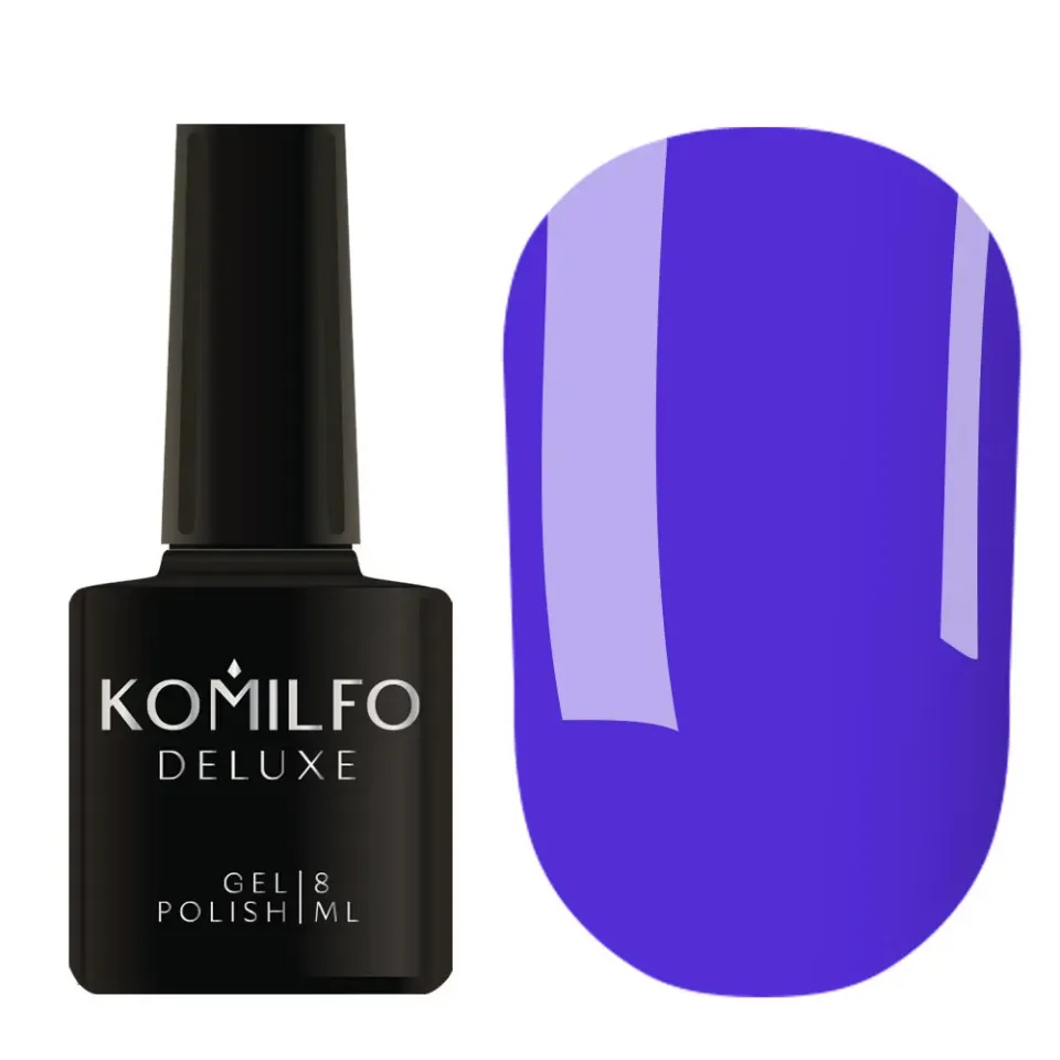Komilfo Deluxe Series D255 smalto semipermanente 8 ml viola acceso