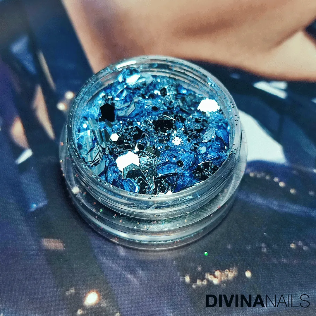 Diva Nails Holo Flakes Iceberg glitter unghie olografico 2g