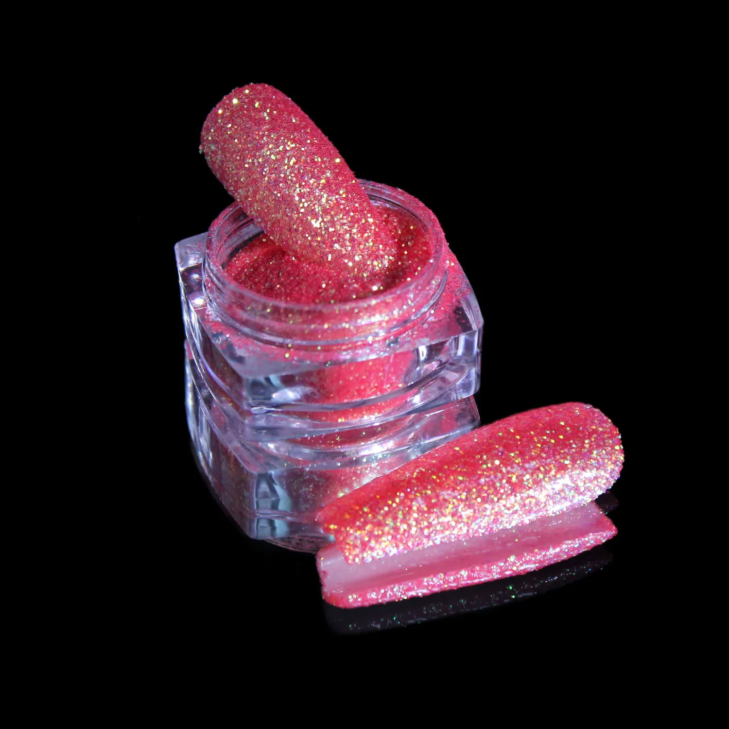 Komilfo Super Rainbow 605 glitter unghie 2,5 g olografico