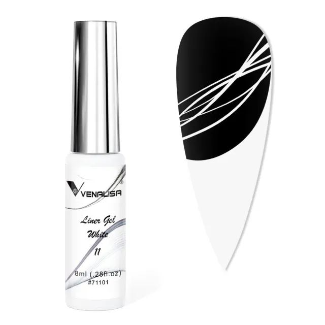 Venalisa LX11 Liner Gel bianco per nail art