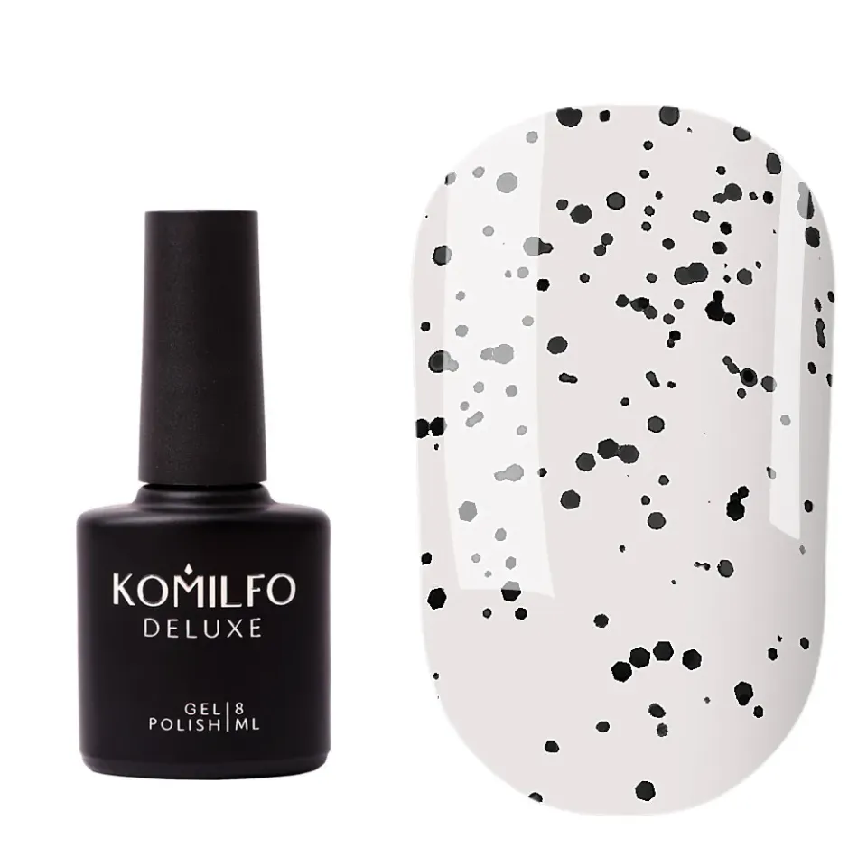 Komilfo No Wipe Dragon Top semipermanente 8 ml puntinato