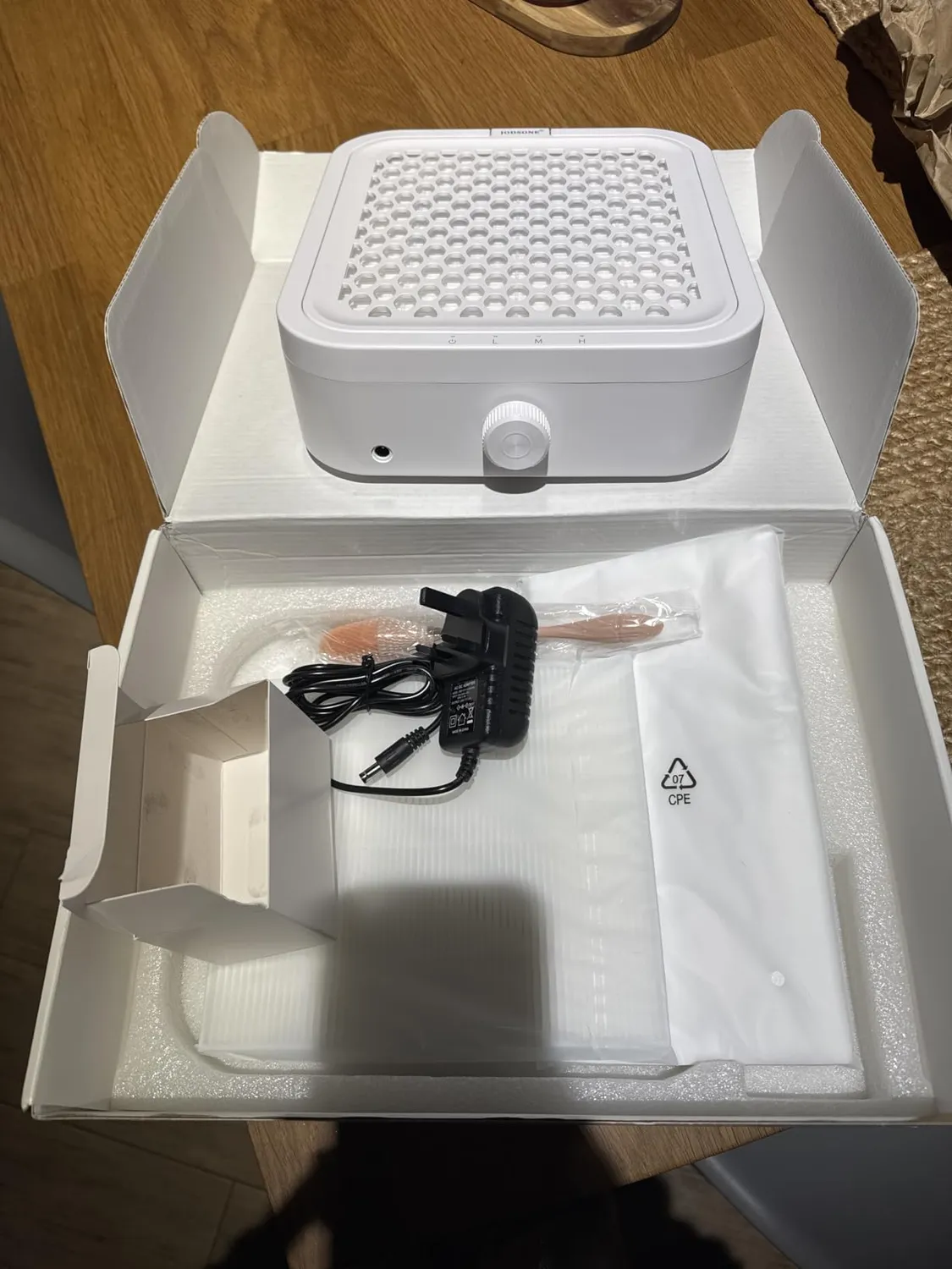 Jodsone Square aspiratore unghie 120 W con filtro