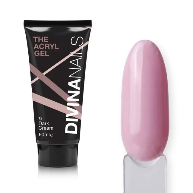 Divina Nails The Acryl Gel Dark Cream Acrygel Nude 60ml
