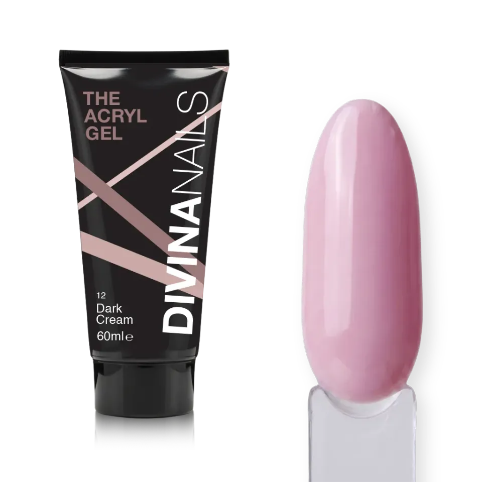 Divina Nails The Acryl Gel Dark Cream Acrygel Nude 60ml