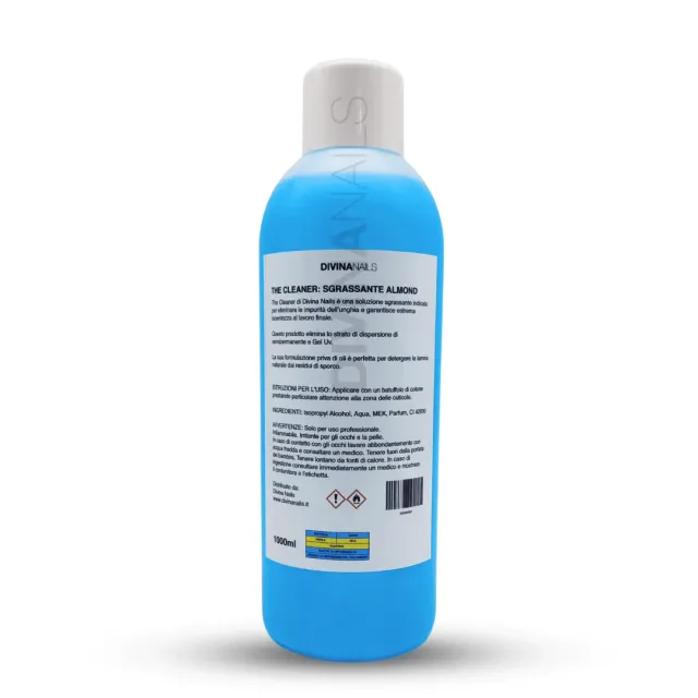 Diva Nails The Cleaner sgrassante unghie 1000ml almond 2in1