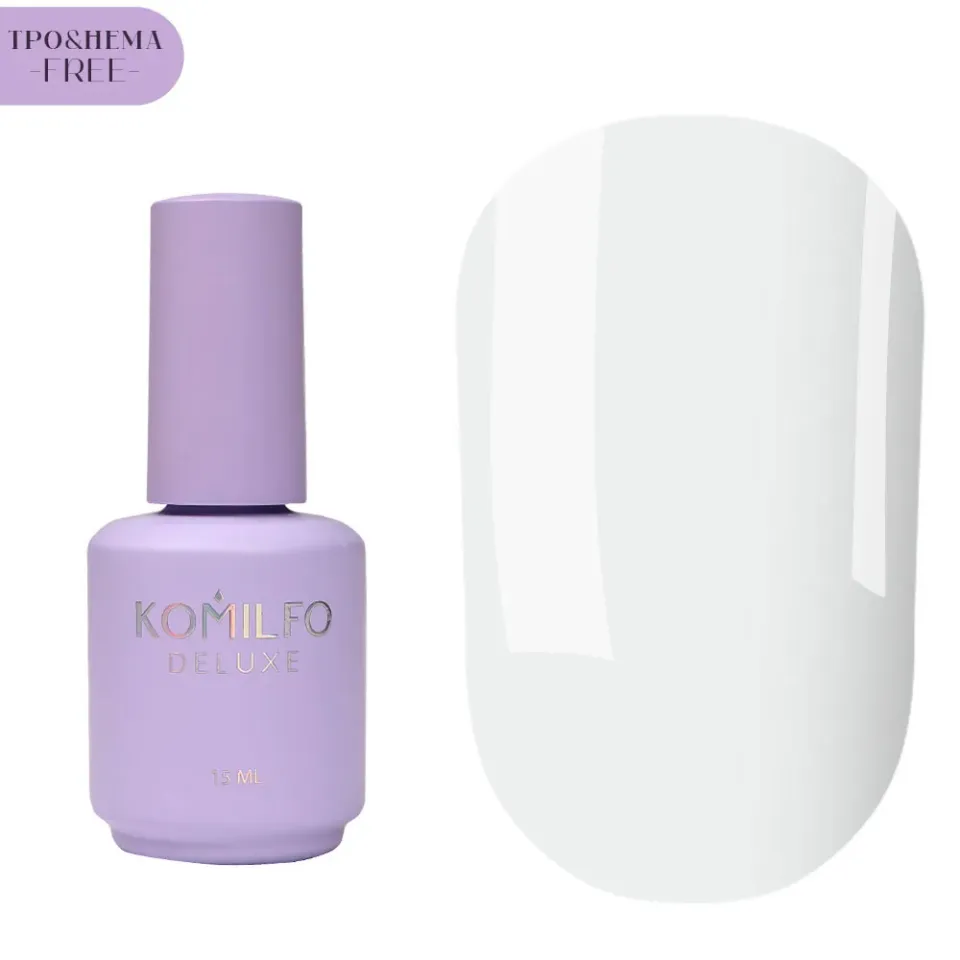 Komilfo Milky White Intense base latte bianca 15 ml senza HEMA/TPO