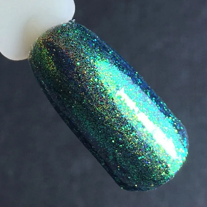 Komilfo glitter 026 verde cangiante 0.1 mm barattolo 2,5 g